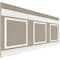 Ekena Millwork Wainscot Paneling Kit, Urethane, 94-1/2 in L, Factory Primed WPKUSQ011P036 - alternate 2